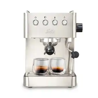 Netto Marken-Discount Solis Siebträger Kaffeemaschine Gran Gusto, 58 mm Siebträger, 15 Bar Angebot