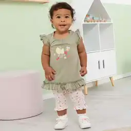 NKD Baby-Mädchen-Set mit Frontdruck, 2-teilig Angebot