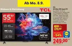 Lidl TCL 4K-Ultra-HD-Smart-TV Angebot