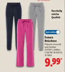Lidl Esmara Relaxhose Angebot
