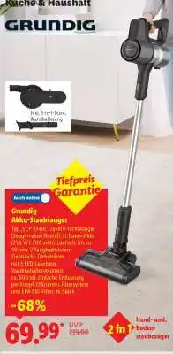 Lidl Grundig Akku-Staubsauger Angebot