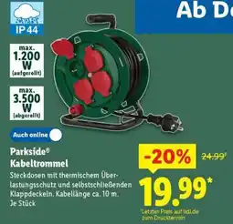 Lidl PARKSIDE Kabeltrommel Angebot