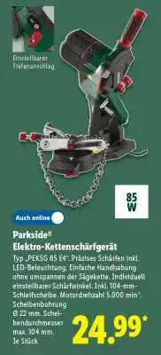 Lidl PARKSIDE Elektro-Kettenschärfgerät Angebot