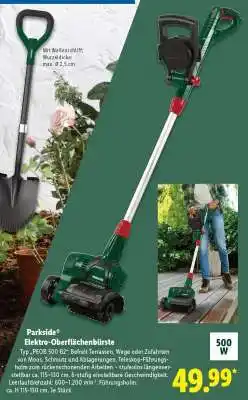 Lidl Parkside Elektro-Oberflächenbürste Angebot