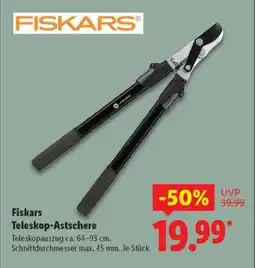 Lidl Fiskars Teleskop- Astschere Angebot