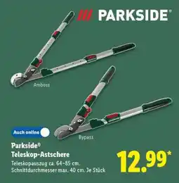 Lidl Parkside Teleskop-Astschere Angebot