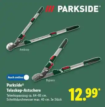 Lidl Parkside Teleskop-Astschere Angebot