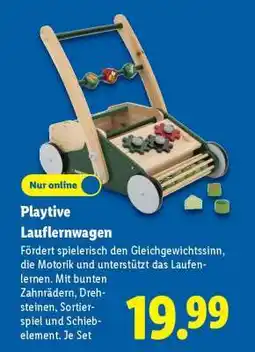 Lidl Playtive Lauflernwagen Angebot