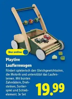 Lidl Playtive Lauflernwagen Angebot