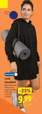 Lidl CRIVIT Sweatkleid Angebot