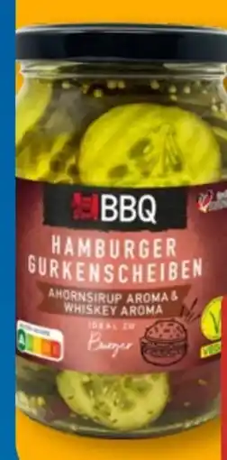Aldi Süd BBQ Hamburger Gurkenscheiben Angebot
