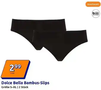 Action Dolce Bella Bambus-Slips Angebot