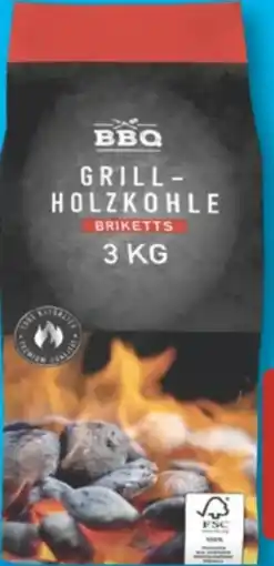 Aldi Süd BBQ Grill Holzkohle Briketts Angebot