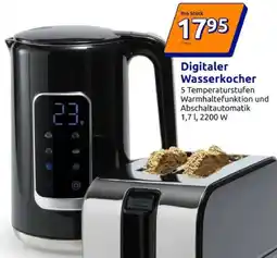 Action Digitaler Wasserkocher Angebot
