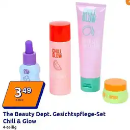 Action The Beauty Dept. Gesichtspflege-Set Chill & Glow Angebot