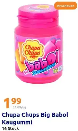 Action Chupa Chups Big Babol Kaugummi Angebot
