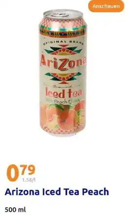 Action Arizona Iced Tea Peach Angebot