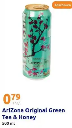 Action AriZona Original Green Tea & Honey Angebot