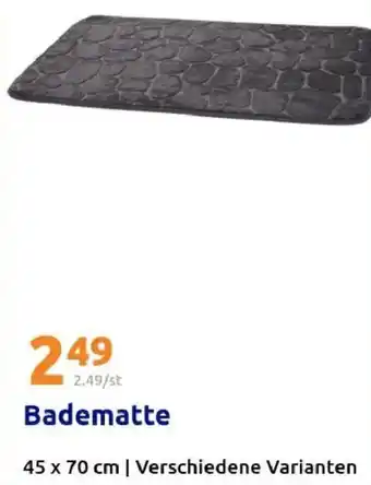 Action Badematte Angebot