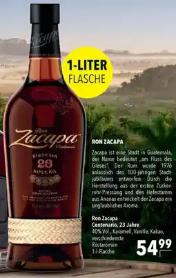 CITTI Markt Ron Zacapa Centenario, 23 Jahre Angebot