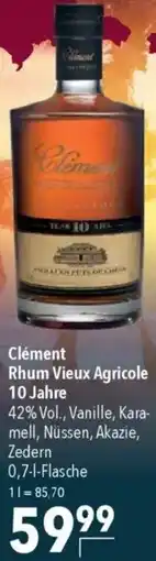 CITTI Markt Clément Rhum Vieux Agricole 10 Jahre Angebot
