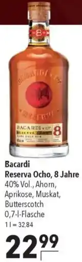 CITTI Markt Bacardi Reserva Ocho, 8 Jahre Angebot