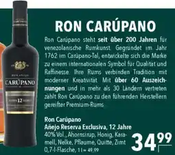 CITTI Markt Ron Carúpano Añejo Reserva Exclusiva, 12 Jahre Angebot