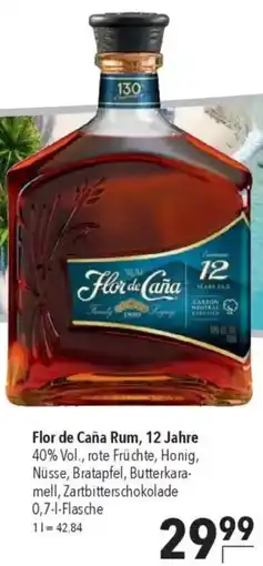 CITTI Markt Flor de Caña Rum, 12 Jahre Angebot