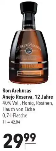 CITTI Markt Ron Arehucas Añejo Reserva, 12 Jahre Angebot