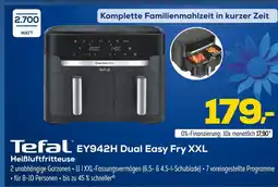 Euronics Tefal ey942h dual easy fry xxl heißluftfritteuse Angebot