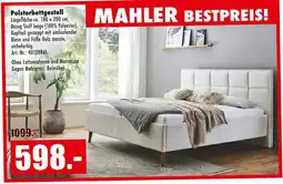 Möbel Mahler Polsterbettgestell Angebot