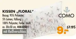 Möbel Kraft Como kissen 'floral' Angebot
