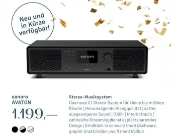 Euronics Sonoro stereo-musiksystem Angebot