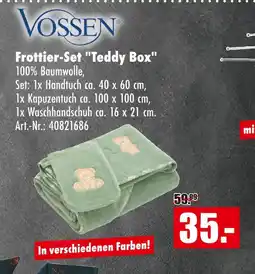 Möbel Mahler Vossen frottier-set 'teddy box' Angebot