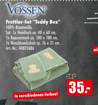 Möbel Mahler Vossen frottier-set 'teddy box' Angebot