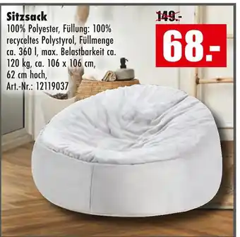 Möbel Mahler Sitzsack Angebot