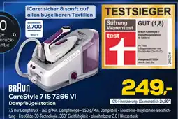 Euronics Braun carestyle 7 is 7266 vi dampfbügelstation Angebot