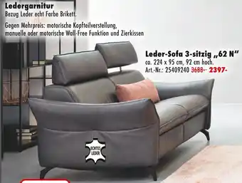 Möbel Mahler Himolla ledergarnitur Angebot
