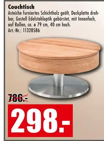Möbel Mahler Couchtisch Angebot