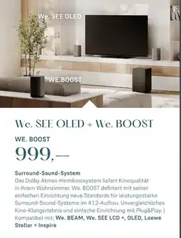 Euronics We.boost surround-sound-system Angebot