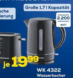 Euronics Severin wasserkocher wk 4322 Angebot