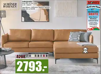 Möbel Mahler Schöner wohnen ledergarnitur Angebot