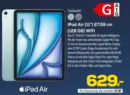 Euronics Apple ipad air (11) 27,59 cm (128 gb) wifi Angebot