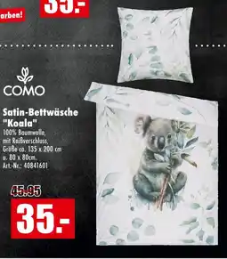 Möbel Mahler Como satin-bettwäsche 'koala' Angebot