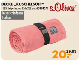 Möbel Kraft S.oliver decke „kuschelsoft“ Angebot