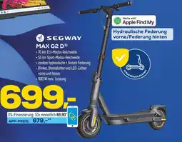 Euronics Segway max g2 d³ Angebot