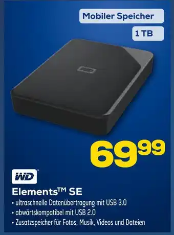Euronics Wd elements se Angebot