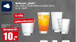 Möbel Mahler Leonardo becherset 'onda' Angebot