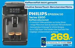 Euronics Philips ep2224/10 series 2200 kaffeevollautomat Angebot