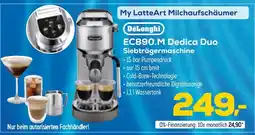 Euronics Delonghi ec890.m dedica duo siebträgermaschine Angebot